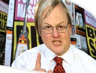 LOOK AGAIN: Matthew Hardy, owner of Lismore’s Godfreys store and Kevin Rudd impersonator, and, inset, Matthew in a TV commercial for the vacuum cleaner franchise. LOOK AGAIN: Matthew Hardy, owner of Lismore’s Godfreys store and Kevin Rudd impersonator, and, inset, Matthew in a TV commercial for the vacuum cleaner franchise.